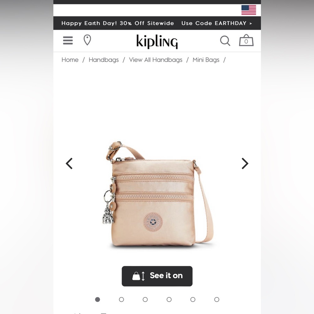 Kipling Alvar crossbody